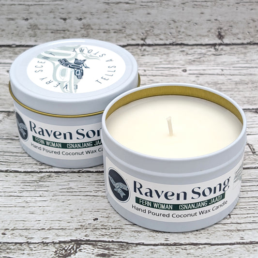 Fern Woman Candle Tins | Raven Song