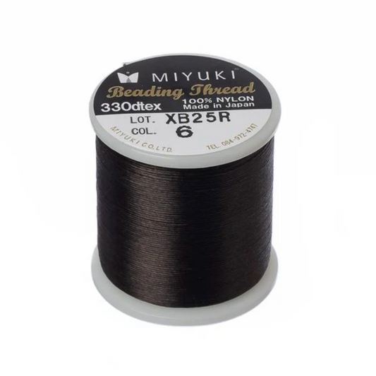 Miyuki Beading Thread in Brown