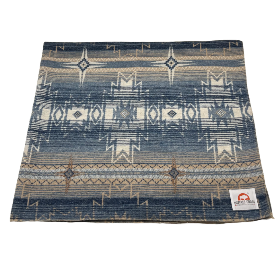 Buffalo Cross Throw Blankets