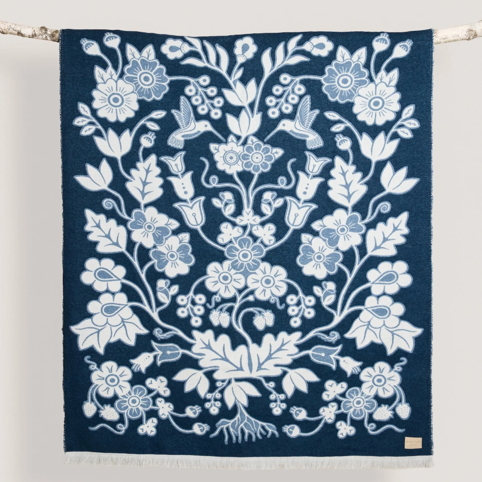 Joy Wool Blanket | MiniTipi x Christi Belcourt