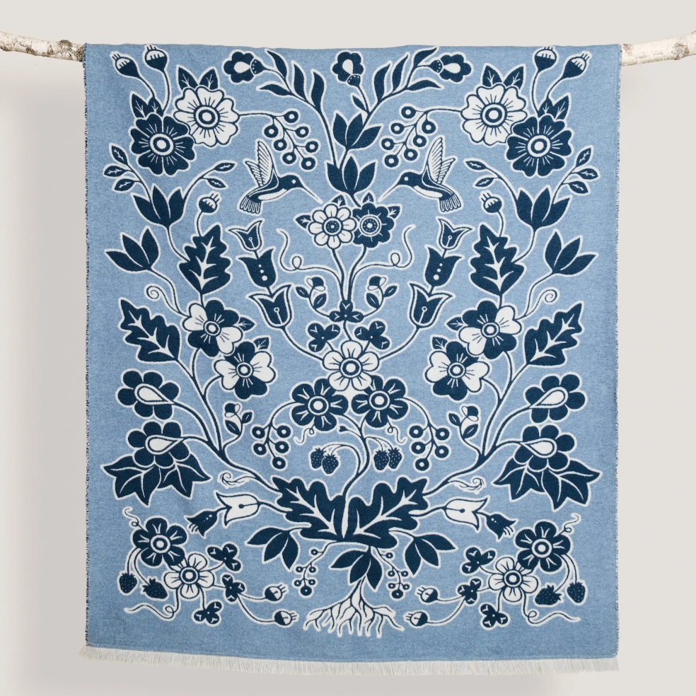 Joy Wool Blanket | MiniTipi x Christi Belcourt
