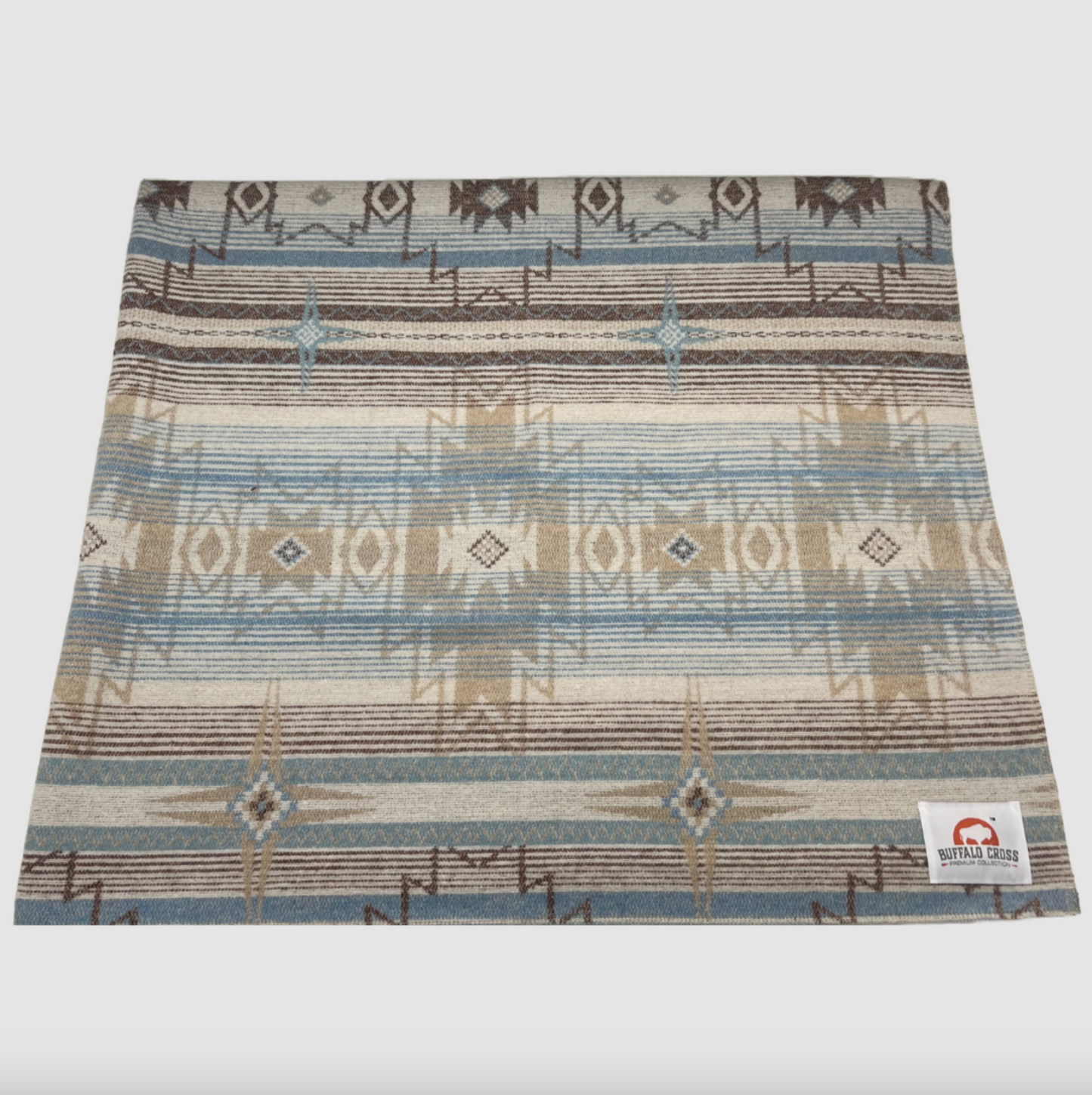 Buffalo Cross Throw Blankets