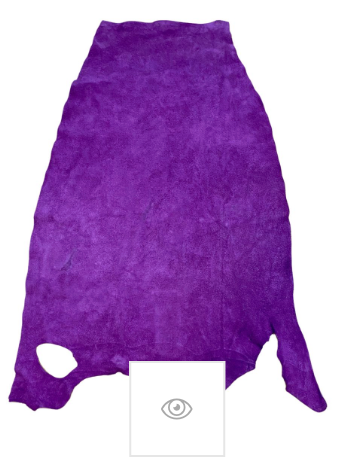 Purple Bison Leather - 7 sqft