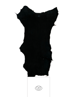 Deer Leather 8sqft - Black