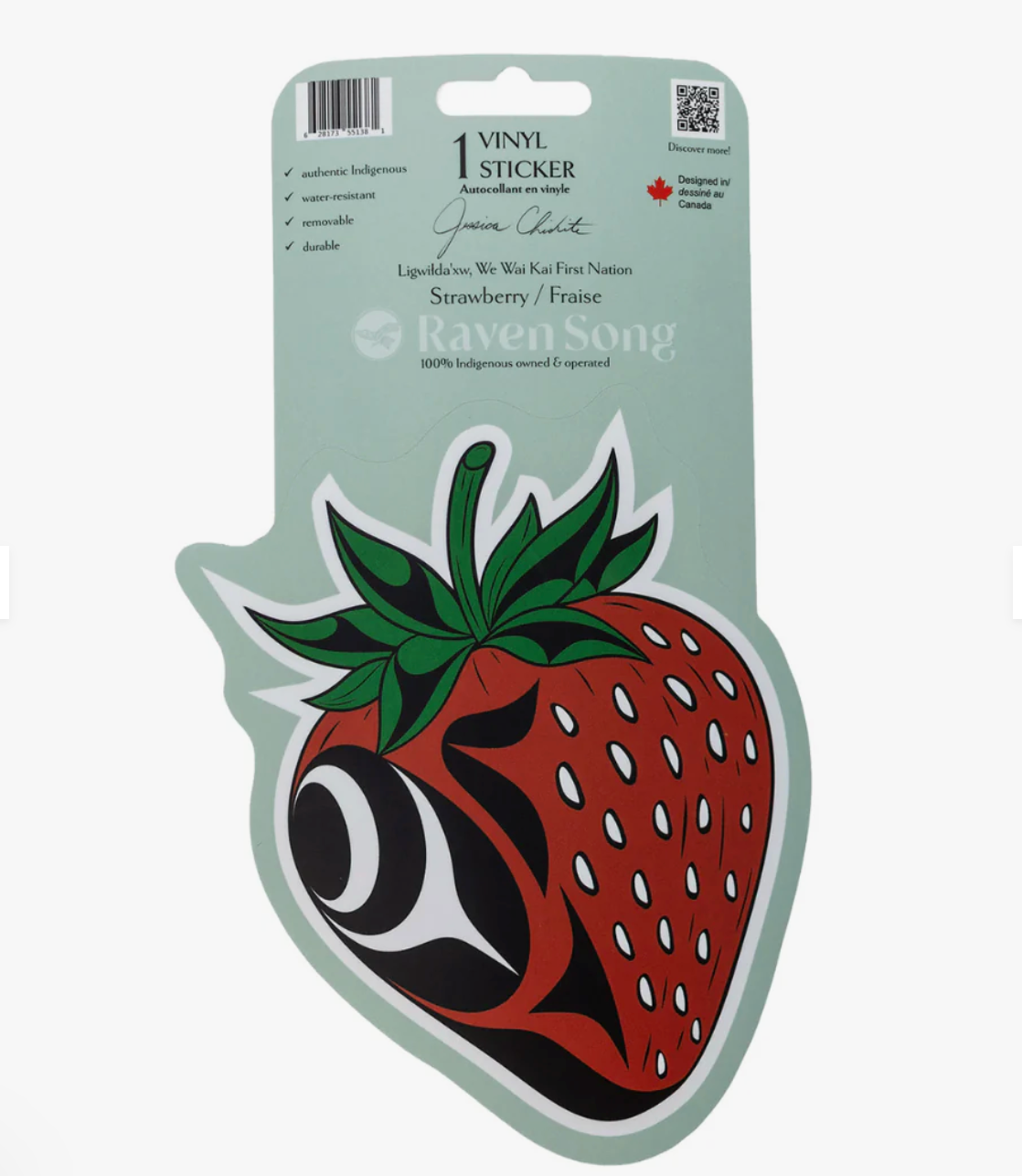 Strawberry Harvest - Vinyl Sticker