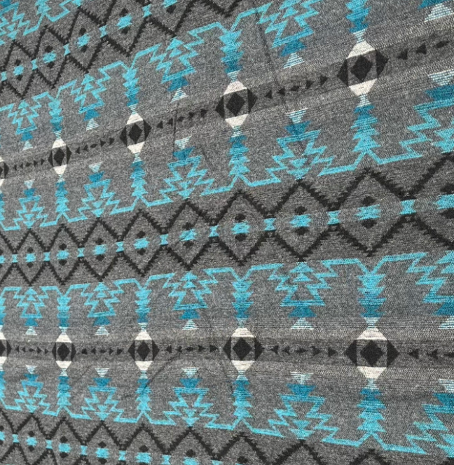 Buffalo Cross Throw Blankets