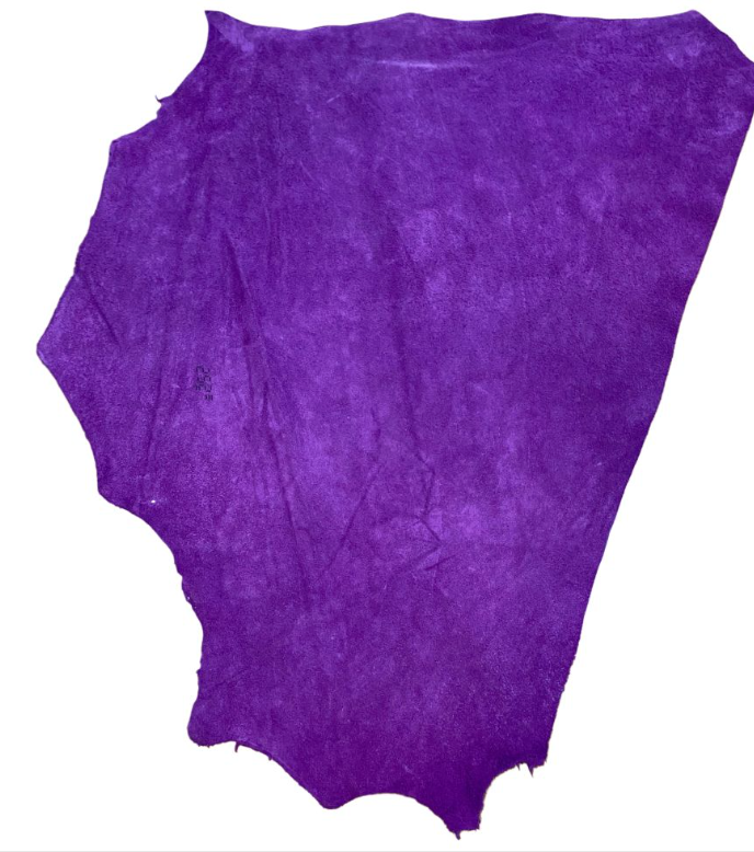 Purple Bison Leather - 11 sqft