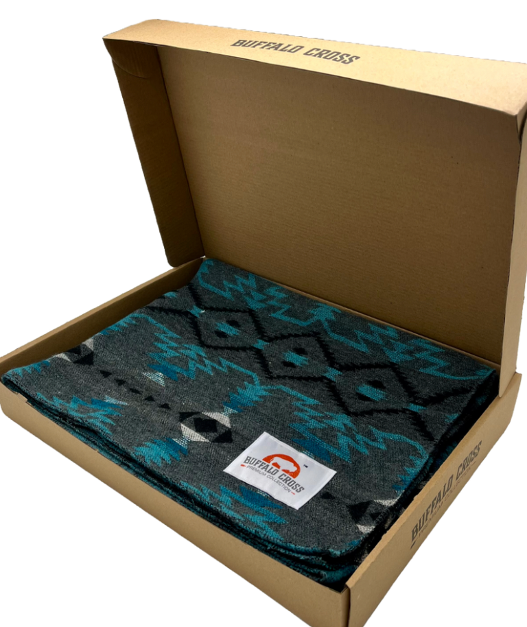 Buffalo Cross (Premium) Throw Blanket