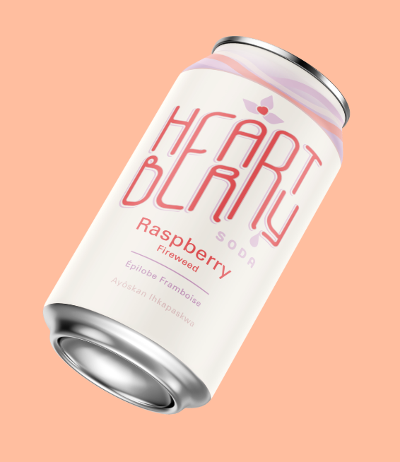 Heartberry Soda- Assorted Flavours