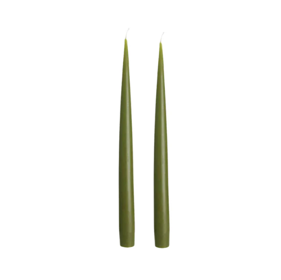 Smooth Beeswax Candles (2 Pack) | Crowfoot Collective