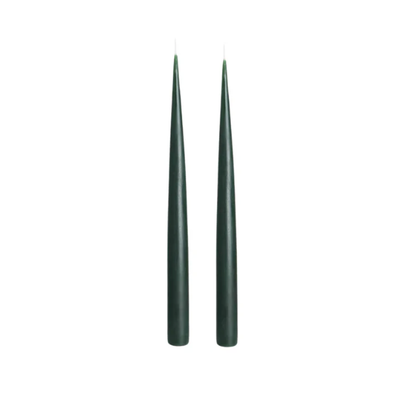 Smooth Beeswax Candles (2 Pack) | Crowfoot Collective