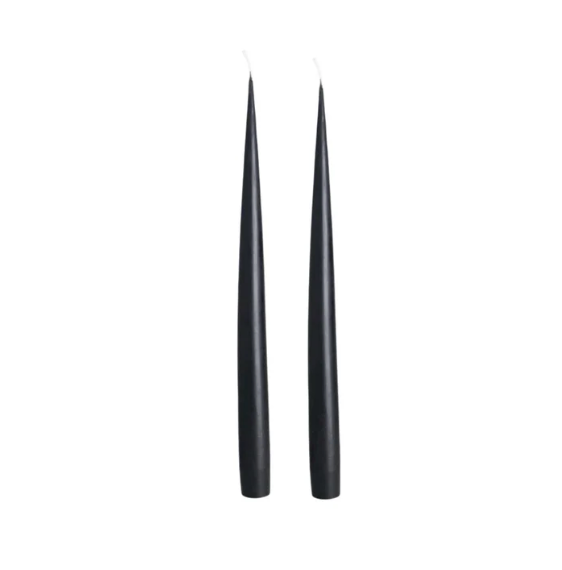 Smooth Beeswax Candles (2 Pack) | Crowfoot Collective