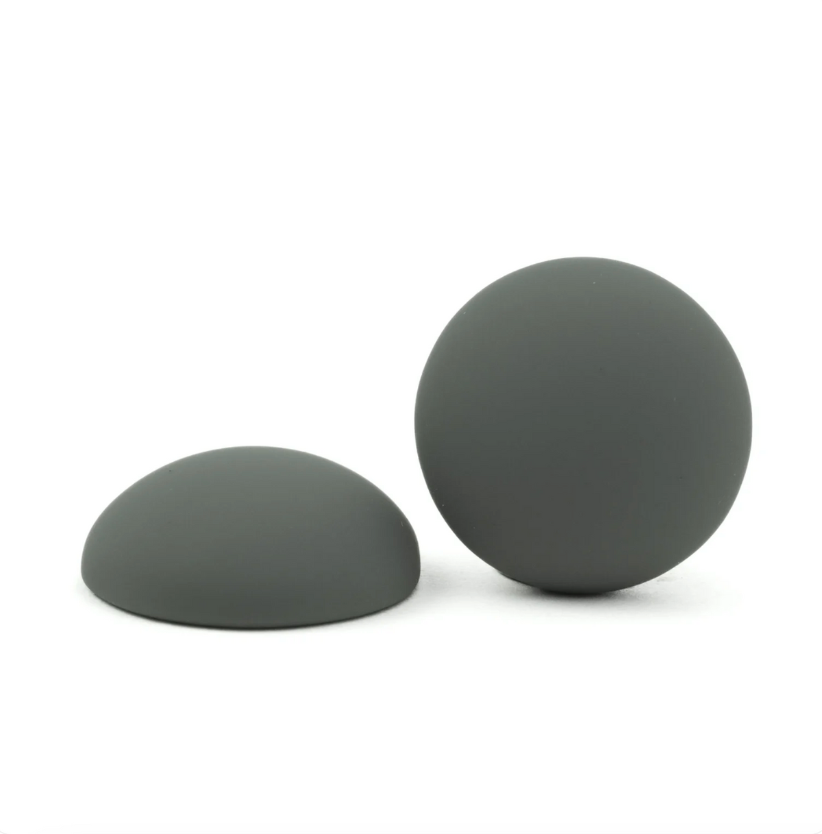 19mm Round Resin Matte Cabochons- Assorted Coloours