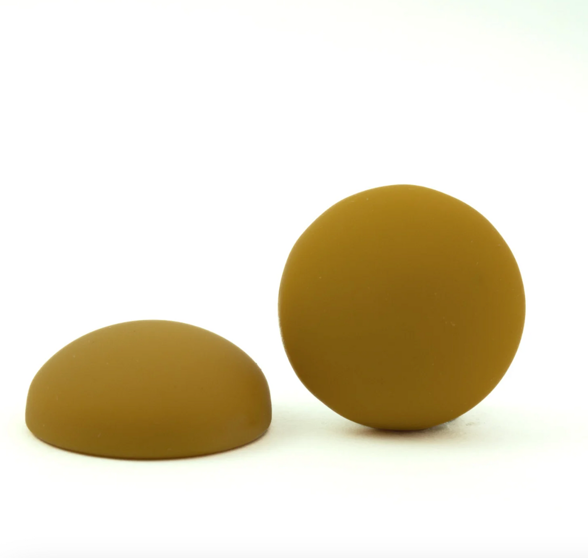 19mm Round Resin Matte Cabochons- Assorted Coloours