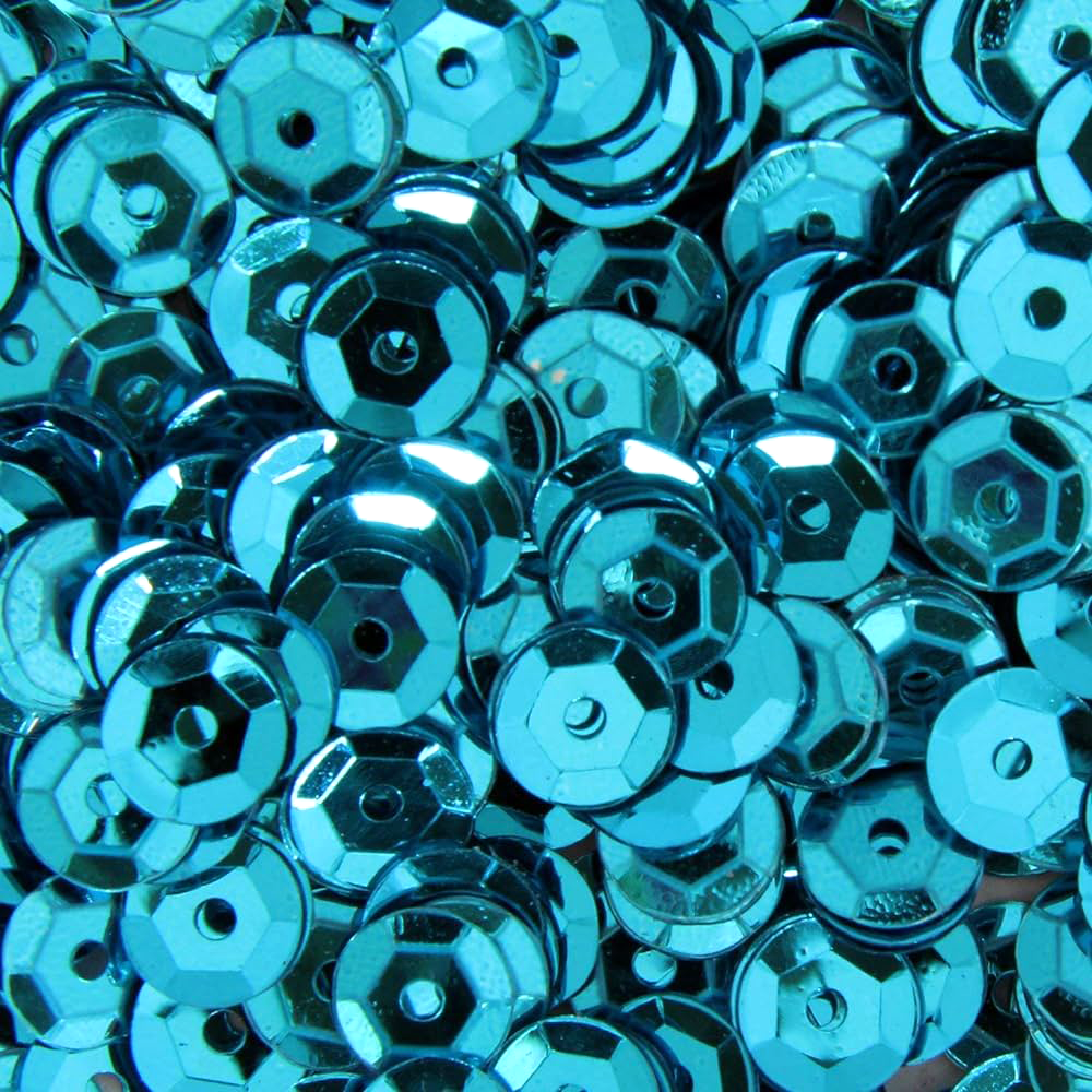 Turquoise Cup Sequins