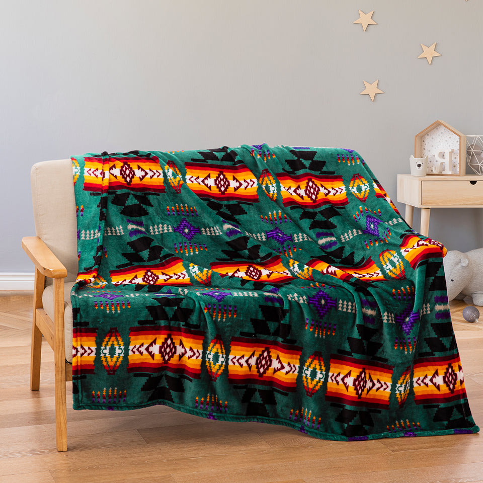 Southwest Silk Touch Throw Blanket 50x60 | NuTrendz