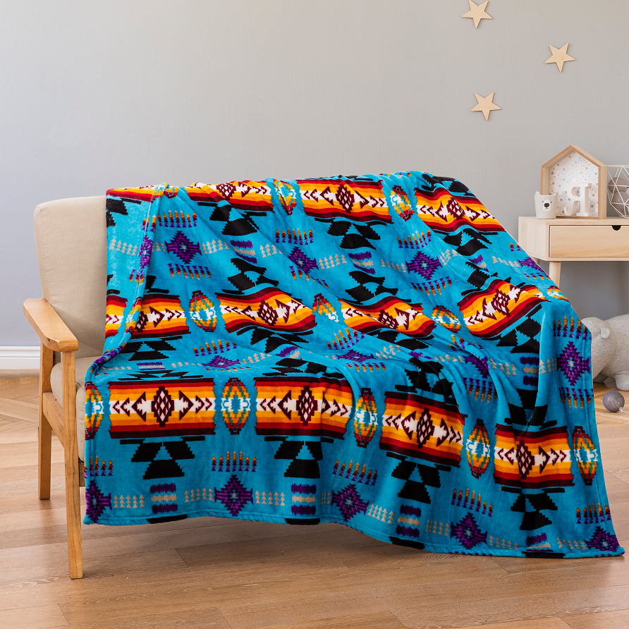 Southwest Silk Touch Throw Blanket 50x60 | NuTrendz