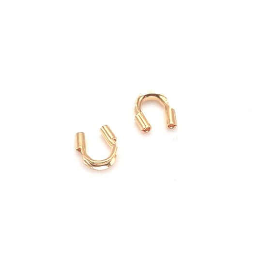 14kt Gold Plated Wire Protectors