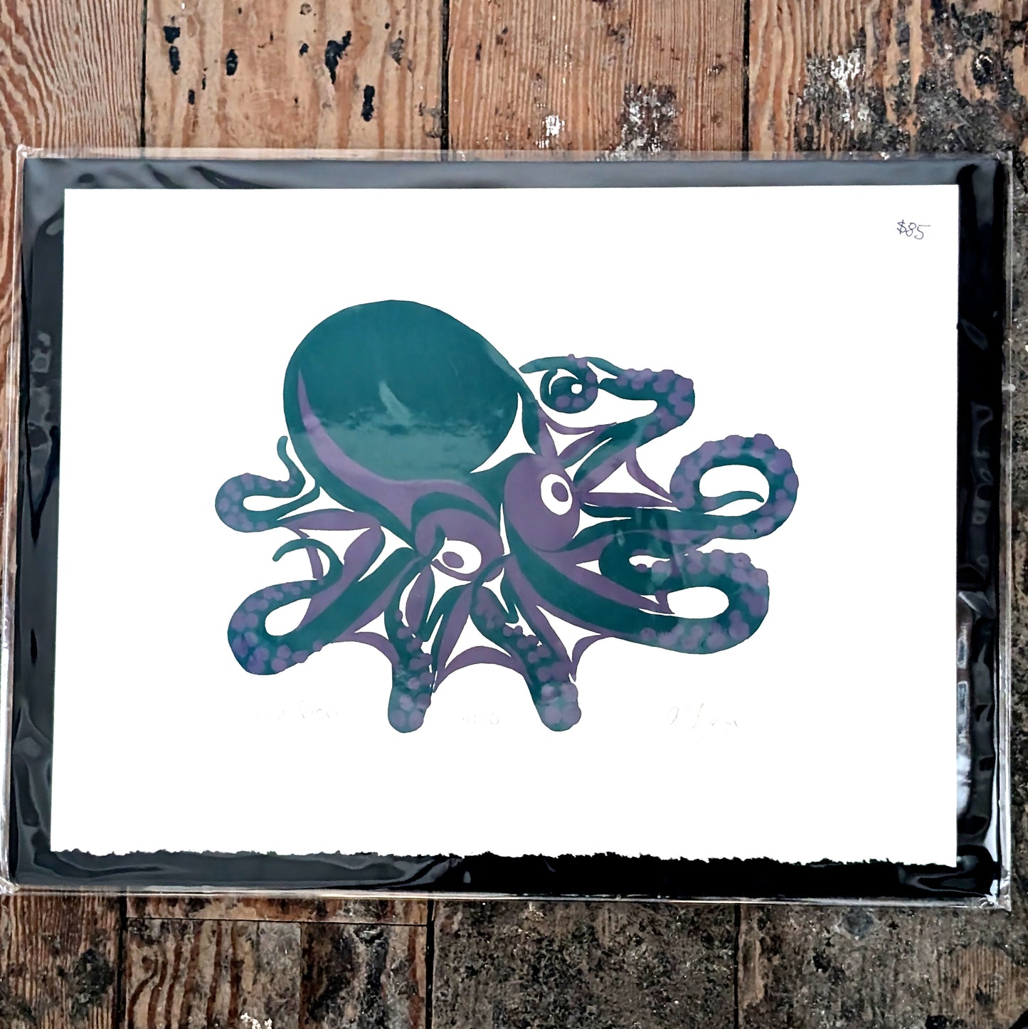 "Devil Fish" Limited Edition Silkscreen Print