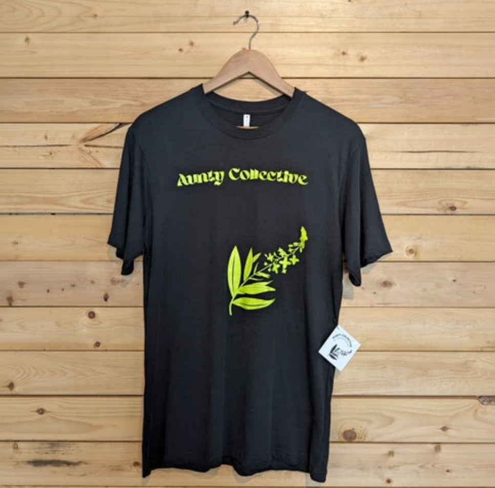 Aunty Collective Neon Yellow T-Shirts (2023)