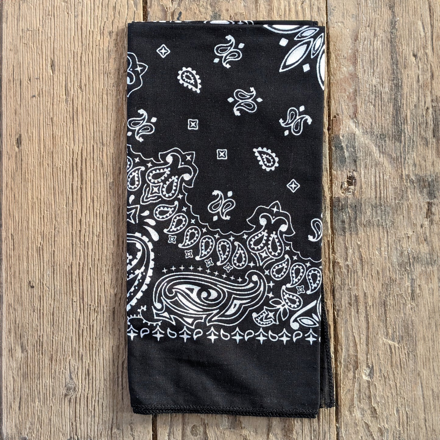 Paisley Bandanas in Black