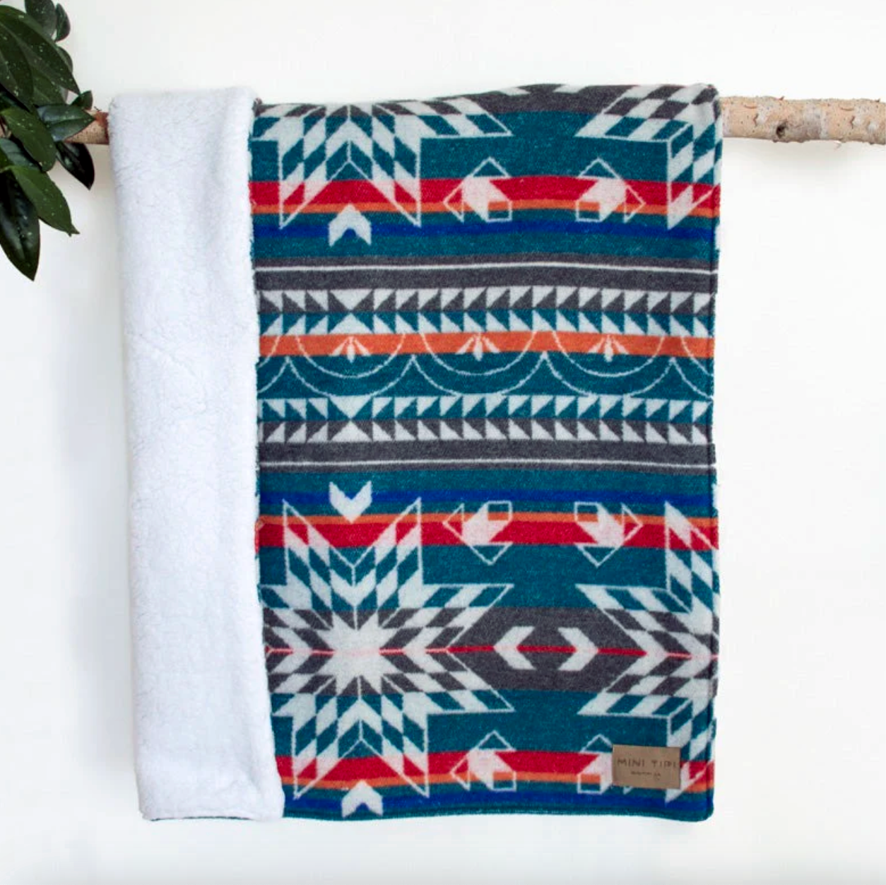 Nibi Sherpa Baby Blanket | MiniTipi