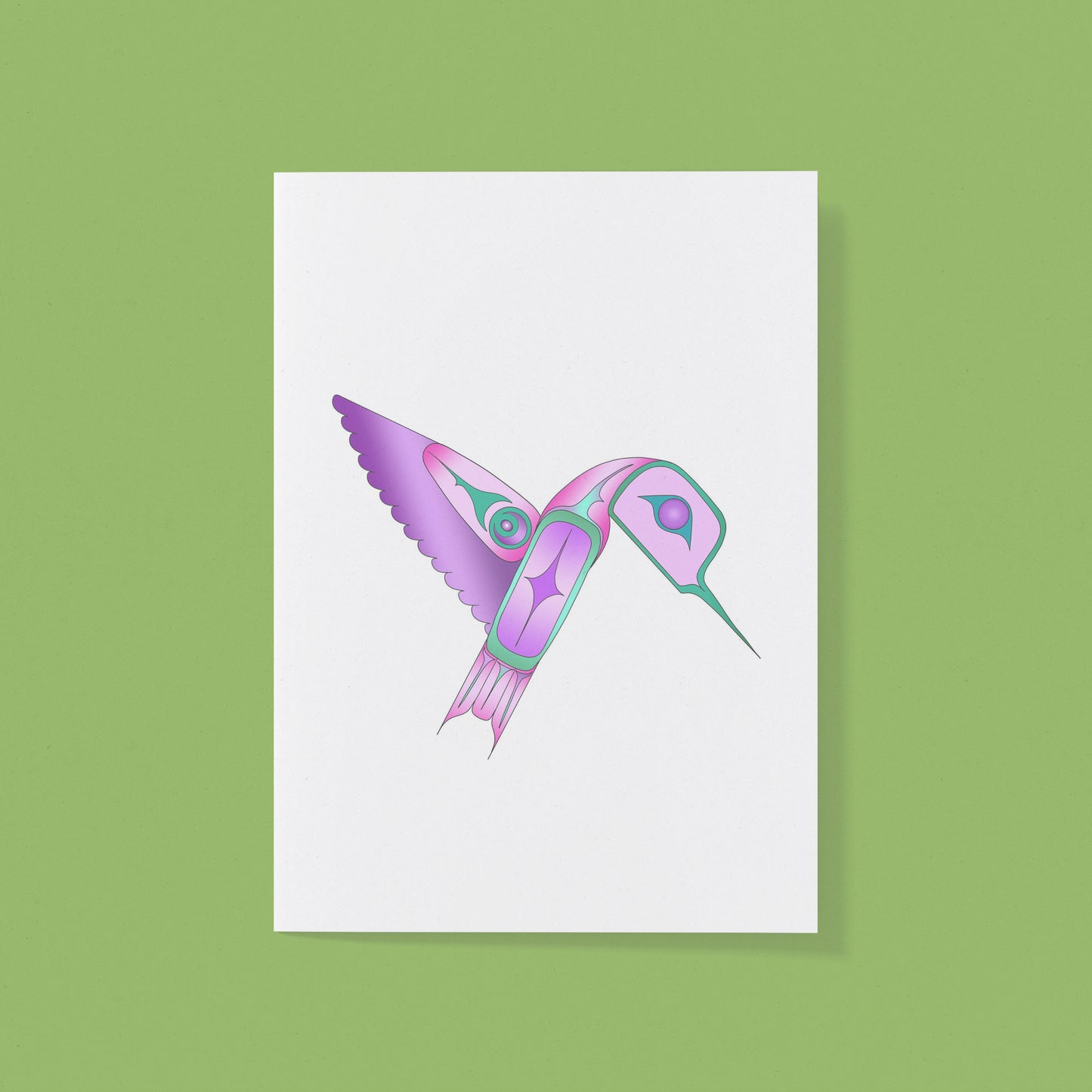 Hummingbird Greeting Card