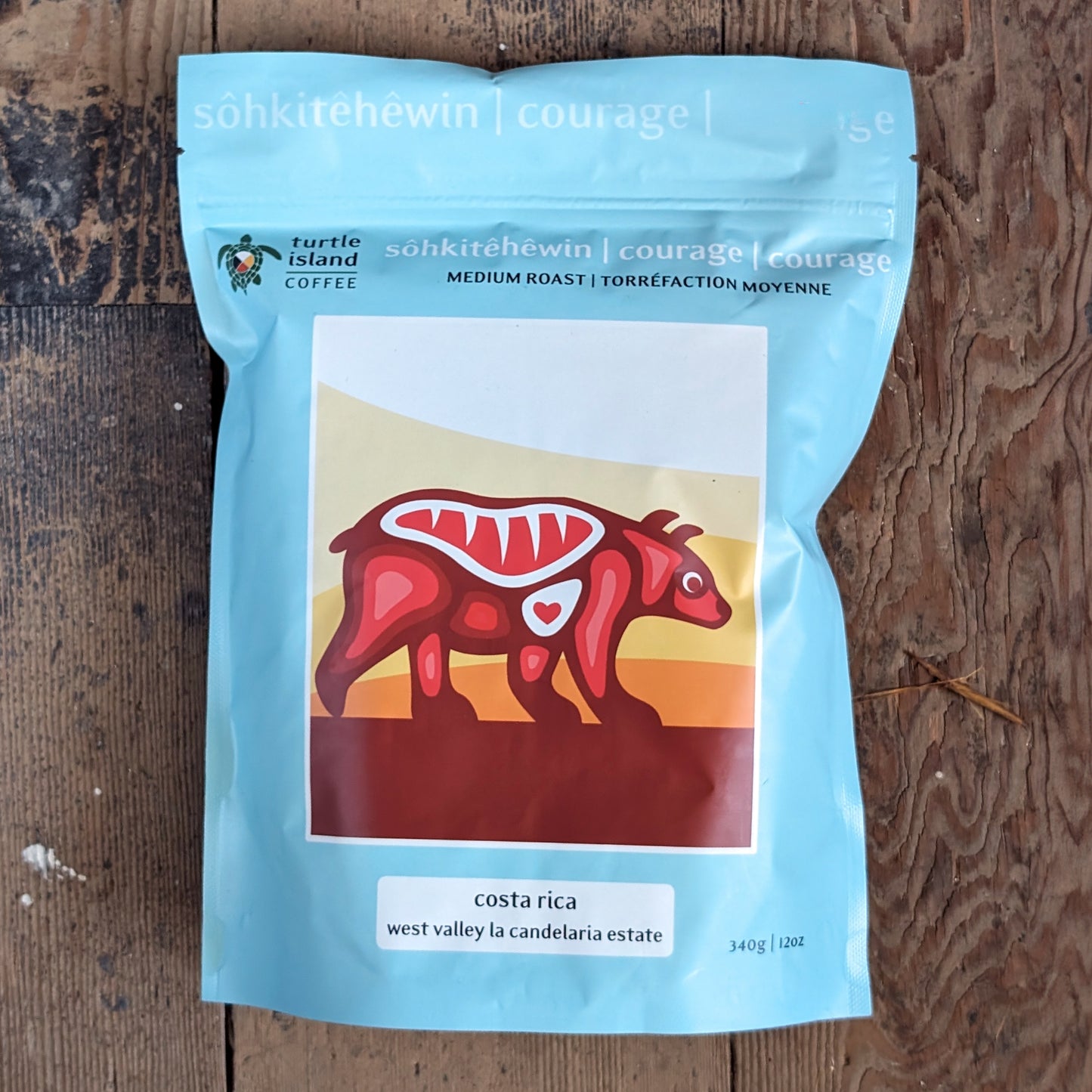 courage | medium roast | turtle island coffee roasters