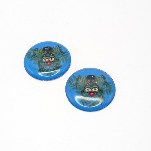 Frog Kwakwaka'wakw Cabochons