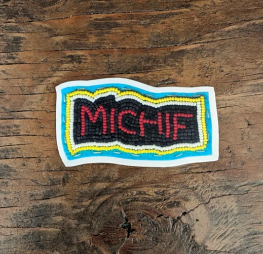 Beaded Michif Stickers