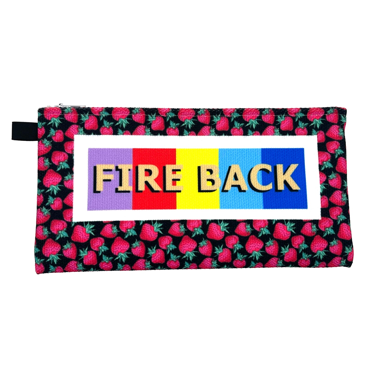 Fire Back Pouch in Strawberry