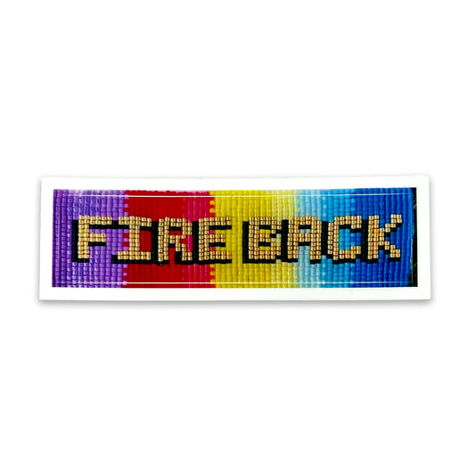 Fire Back Stickers