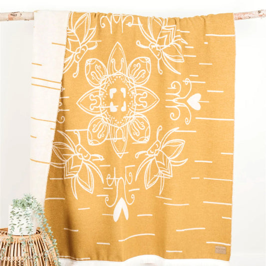 Miel Reversible Eco Friendly Blanket | MiniTipi