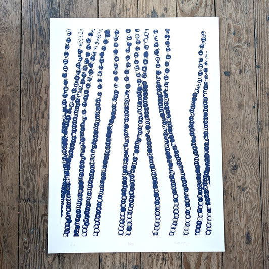 "Fringe" Serigraph Print | Nicole Mandryk