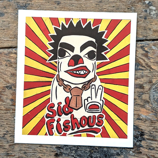 Sid Fishous Stickers