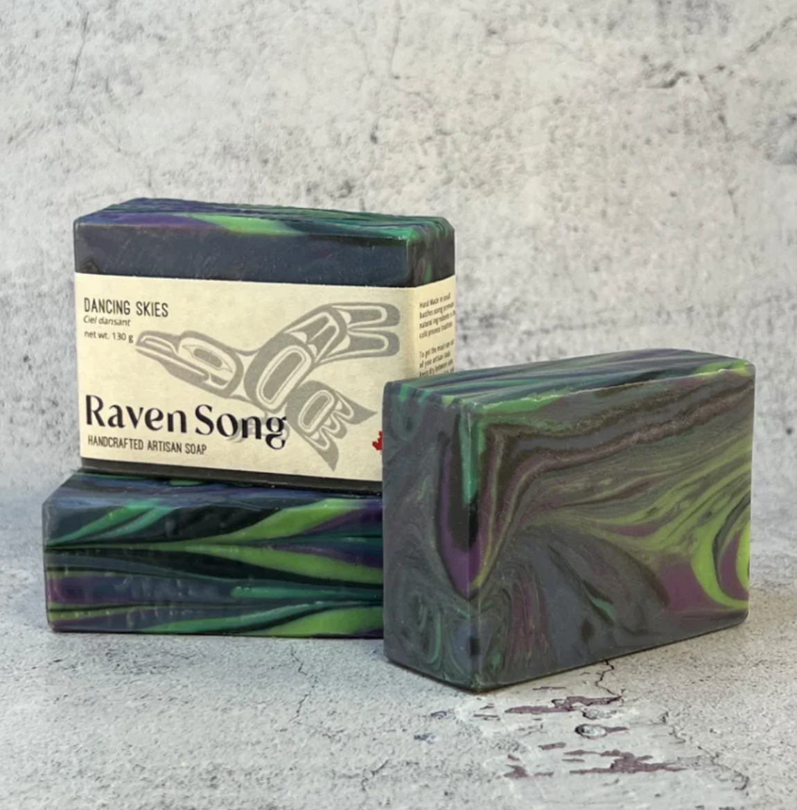 Dancing Skies Artisan Soap | Raven Song