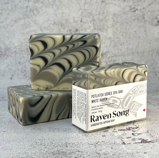 White Raven Artisan Soap | Raven Song