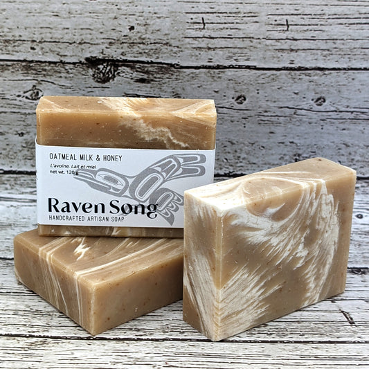 Oatmeal Milk & Honey Artisan Soap | Raven Song