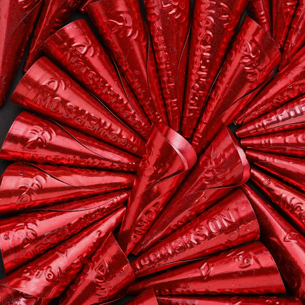 McPherson Embossed Jingle Cones - Assorted Sizes and Colours!