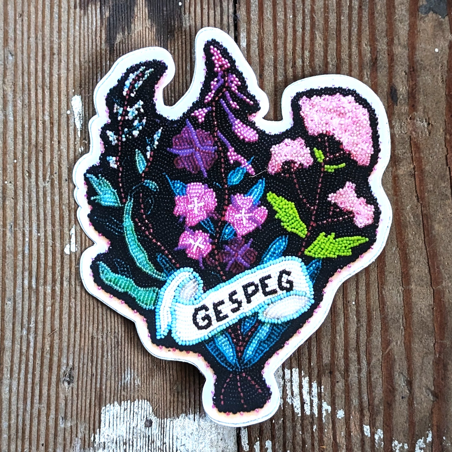 Gespeg Beaded Patch Stickers