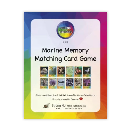 Marine Memory Matching Card Game